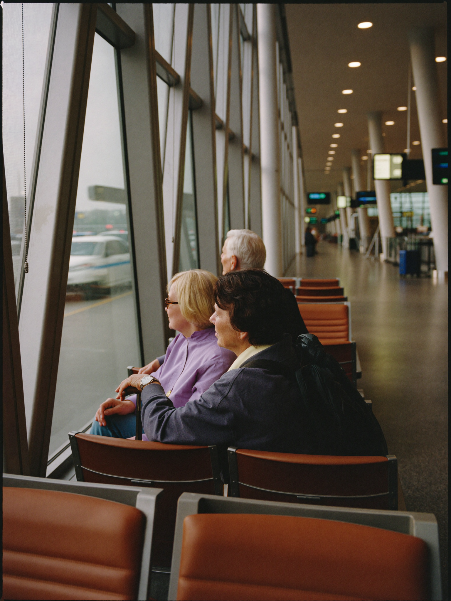 Family traveling and enjoying retirement